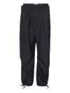 Henrik Vibskov Field Drawstring-waist Trousers In Black