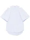 Henrik Vibskov Flip Mini Dress In White