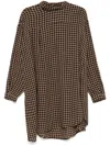 Henrik Vibskov Flip Shirt In Black