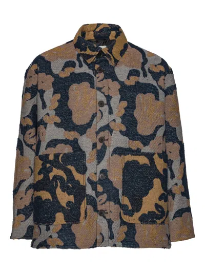 Henrik Vibskov Floral-pattern Jacket In Multi