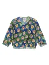 Henrik Vibskov Floral-print Blouse In Blue
