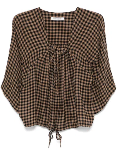Henrik Vibskov Frill Blouse In Black