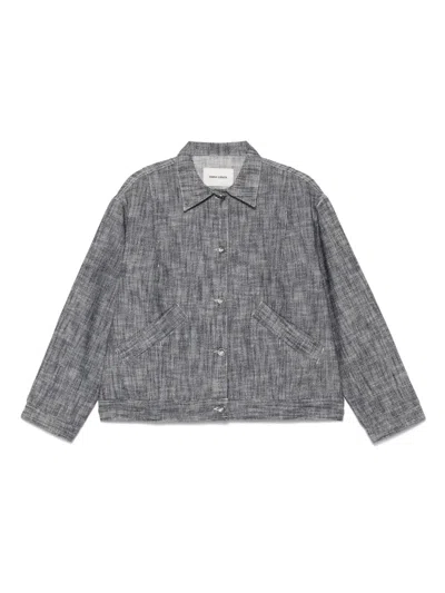 Henrik Vibskov Frown Jacket In Blue