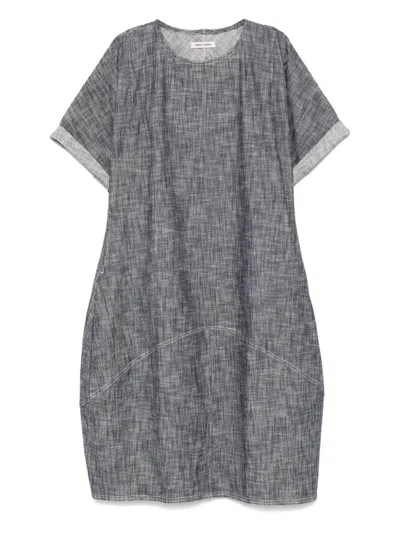 Henrik Vibskov Frown Midi Dress In Blue