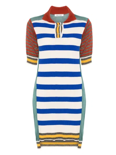 Henrik Vibskov Frown Midi Dress In Green