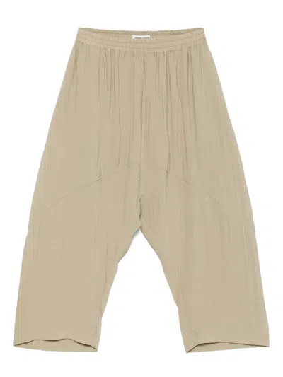 Henrik Vibskov Frown Trousers In Neutrals