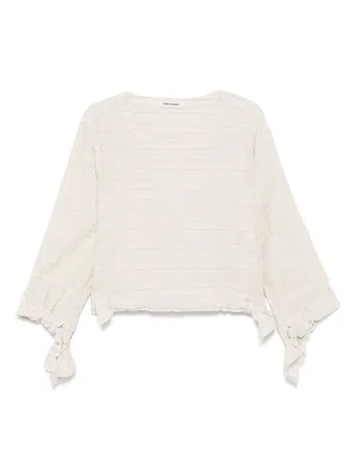 Henrik Vibskov Full Fest Blouse In Neutrals
