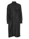 Henrik Vibskov Gathered-detail Dress In Black