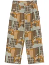 Henrik Vibskov Hands Down Trousers In Brown