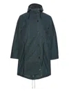 Henrik Vibskov Hooded Parka In Blue