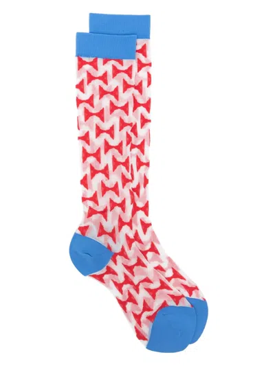 Henrik Vibskov Jazzhands Socks In White