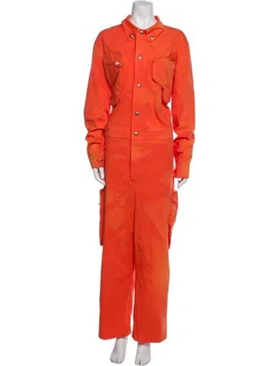 Pre-owned Henrik Vibskov Jumpsuit In Orange