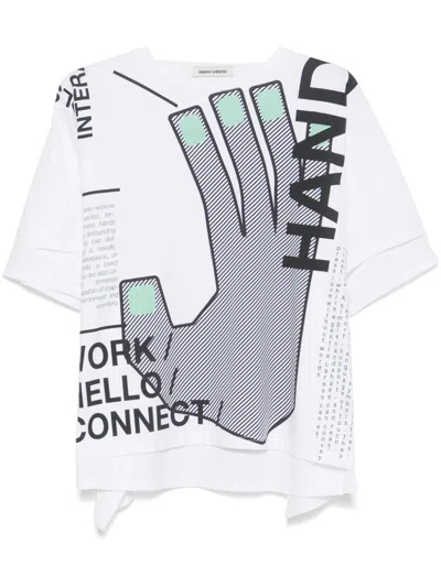 Henrik Vibskov Knuckle T-shirt In White