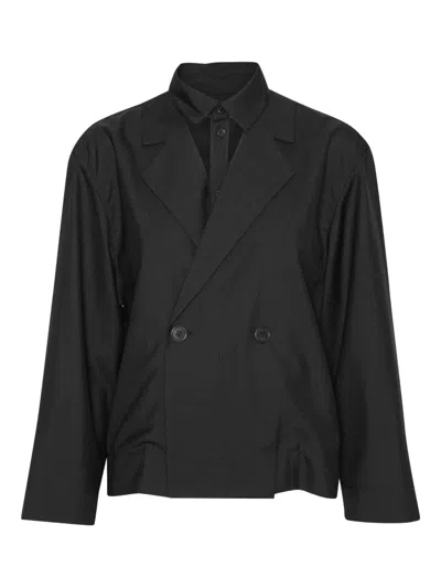Henrik Vibskov Lonely Button Blazer In Black