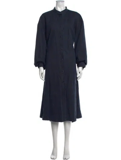 Pre-owned Henrik Vibskov Long Dress In Blue