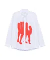 Henrik Vibskov Long-sleeved Shirt In White