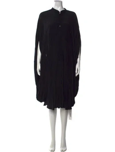 Pre-owned Henrik Vibskov Midi Length Dress In Black/blue