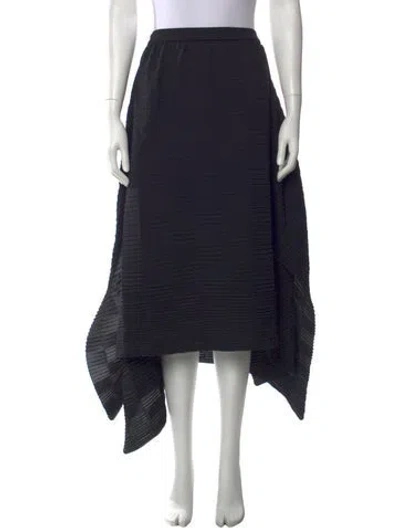 Pre-owned Henrik Vibskov Midi Length Skirt In Black