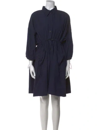 Pre-owned Henrik Vibskov Mini Dress W/ Tags In Black