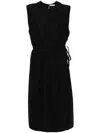 Henrik Vibskov Mismatch Midi Dress In Black