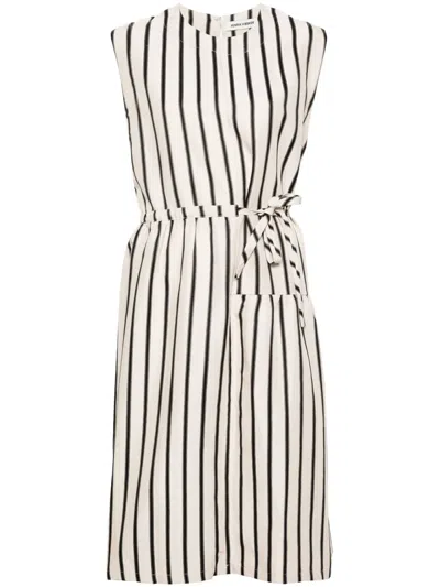 Henrik Vibskov Mismatch Midi Dress In Neutrals