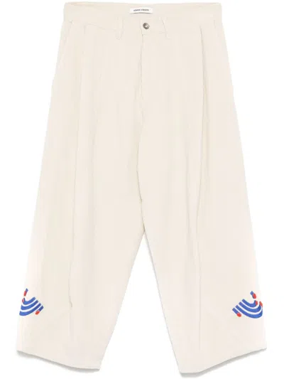 Henrik Vibskov Mojave Trousers In Neutrals