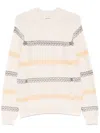 Henrik Vibskov New Stitch Sweater In Neutrals
