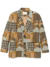 Henrik Vibskov Note Blazer In Brown