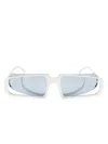 Henrik Vibskov Oversized-frame Tinted Sunglasses In Silver