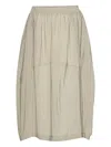 Henrik Vibskov Panelled Midi Skirt In Neutral