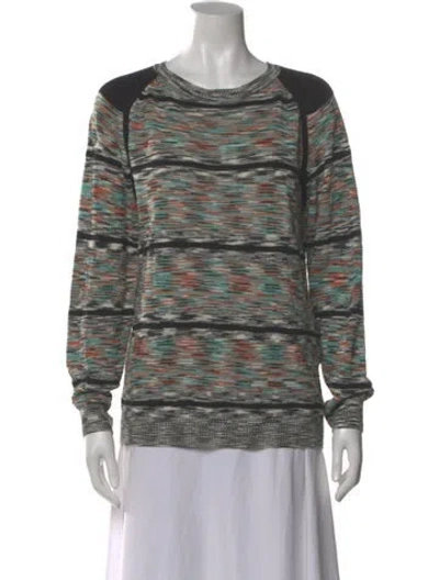 Pre-owned Henrik Vibskov Patterned Crew Neck Sweatshirt In Multi