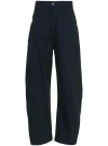 Henrik Vibskov Post Denim Wide-leg Jeans In Blue