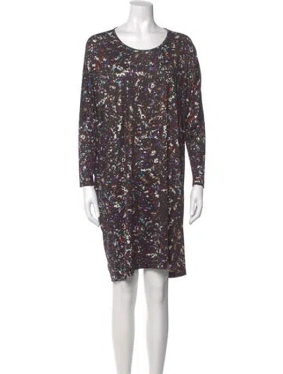 Pre-owned Henrik Vibskov Printed Mini Dress In Multi