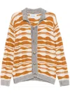 Henrik Vibskov Purl-knit Cardigan In Neutrals