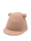 Henrik Vibskov Radar Ear-detail Hat In Brown