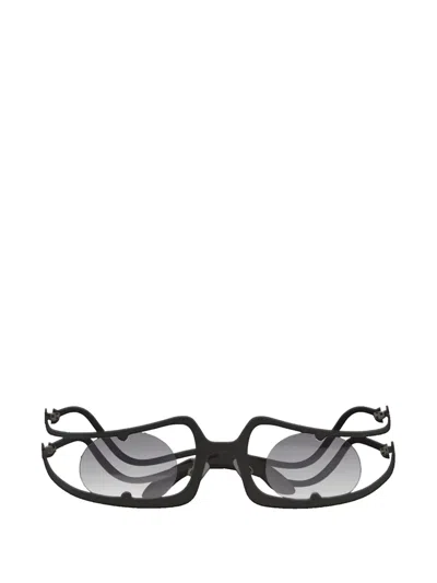 Henrik Vibskov Robyn Sunglasses In Black