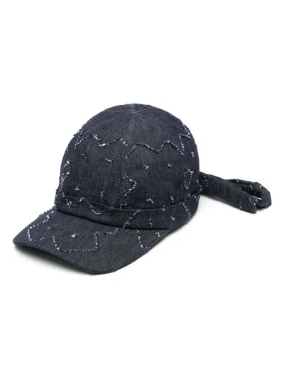 Henrik Vibskov Sausage Baseball Cap In 蓝色