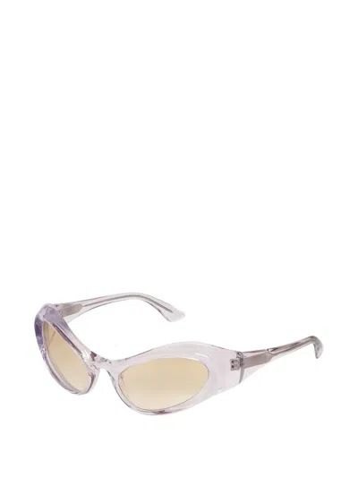 Henrik Vibskov Scott Geometric-frame Sunglasses In Neutral