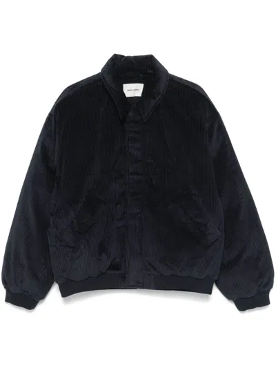 Henrik Vibskov Shape Bomber Jacket In Blue