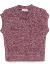 Henrik Vibskov Six End Vest In 粉色