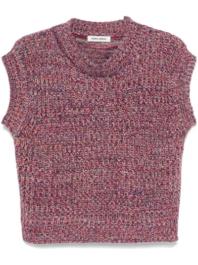 Henrik Vibskov Six End Vest In 粉色