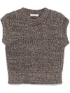 Henrik Vibskov Six End Vest In Blue