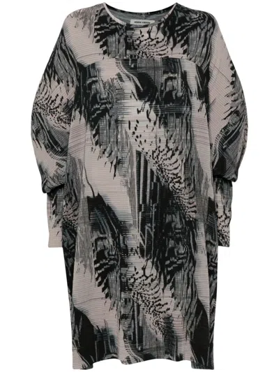 Henrik Vibskov Sprount Mini Dress In 中性色