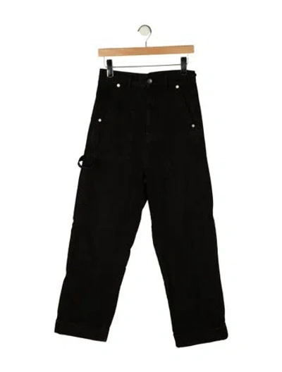 Pre-owned Henrik Vibskov Straight-leg Jeans In Black