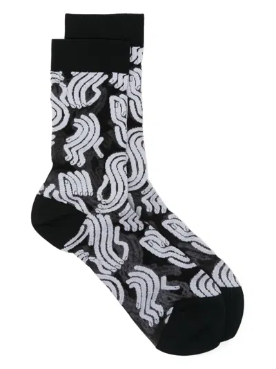 Henrik Vibskov Sunny Fingers Socks In Black