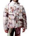 Henrik Vibskov Tabasco Jacket In Snow Tomato Mouse In Multi