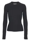 Henrik Vibskov Textured Cross-back Top In Black
