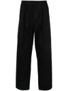 Henrik Vibskov Tracking Pleated Trousers In Black