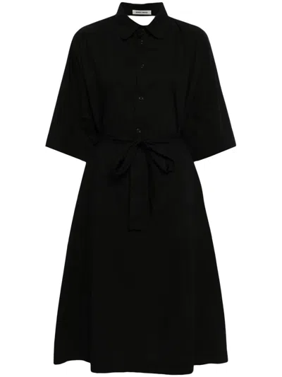 Henrik Vibskov Black Transfer Midi Dress