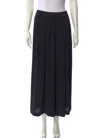 Pre-owned Henrik Vibskov Wide Leg Pants In Black